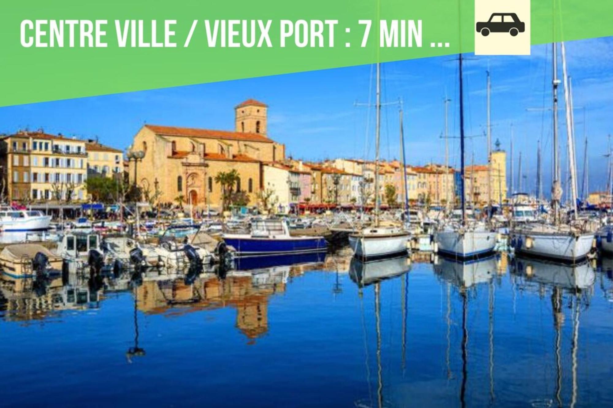 Cosy La Baie Des Anges - Plage La Ciotat - Classe 3 Etoilesアパートメント エクステリア 写真