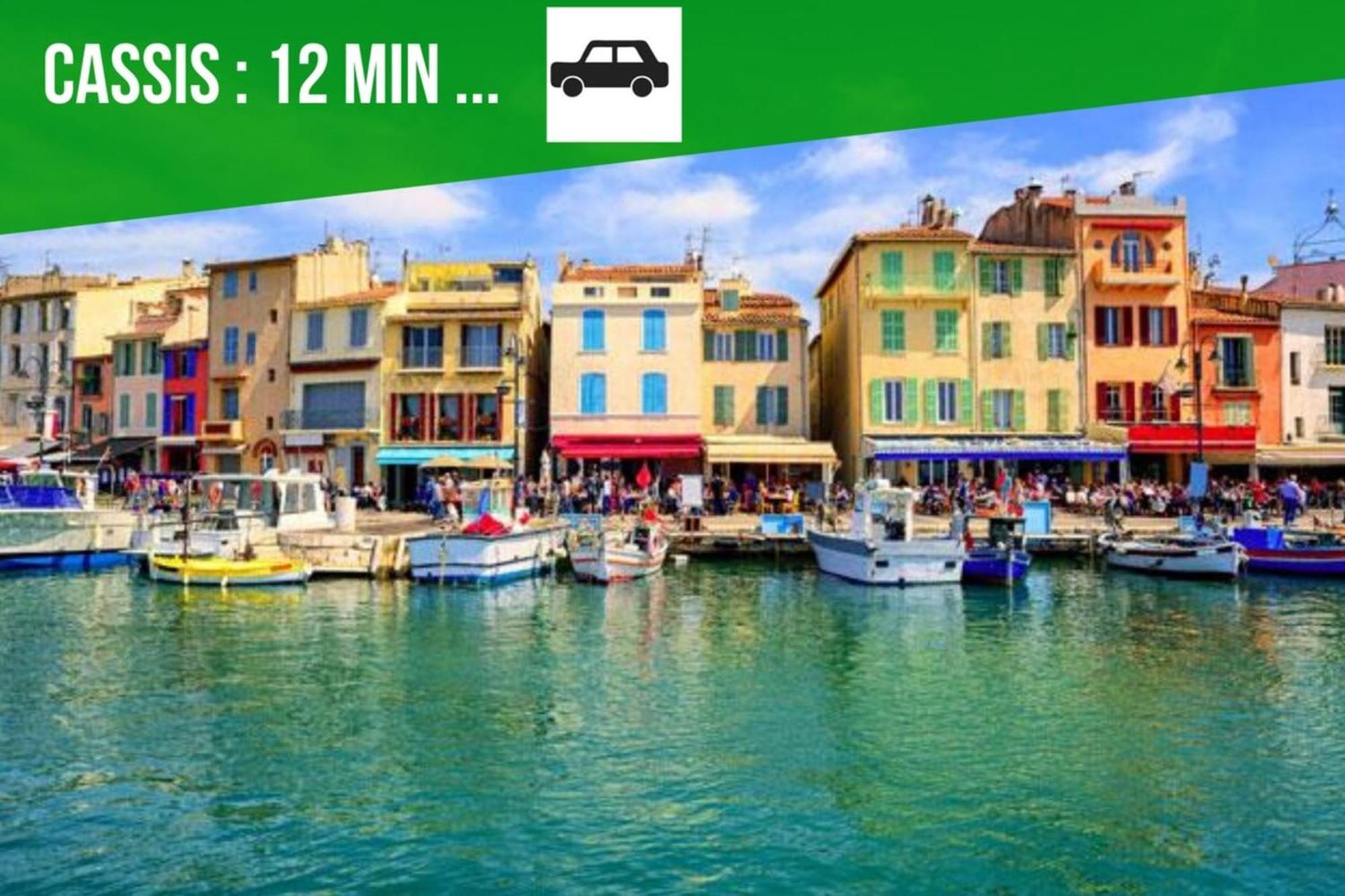 Cosy La Baie Des Anges - Plage La Ciotat - Classe 3 Etoilesアパートメント エクステリア 写真